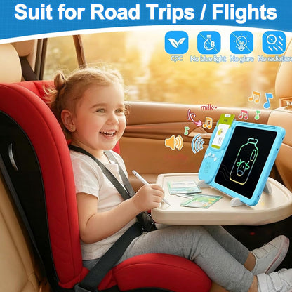 Talking Flash Cards for Toddlers,510 Sight Words,Lcd Writing Tablet Kids,Eye-Care Drawing Tablet with Lock&Erase Funtion,Educational Speech Toys for Autism,Birthday Gifts for Boys Girls 2-6 Years Old