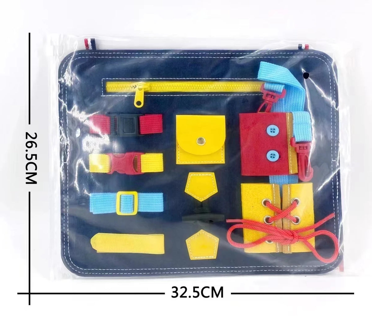 Busy Board Montessori Toys for Toddlers Sensory Toy Preschool Learning Educational Travel Activities for Boys Fine Motor Skills
